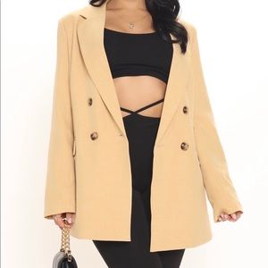 Fashion Nova working you blazer